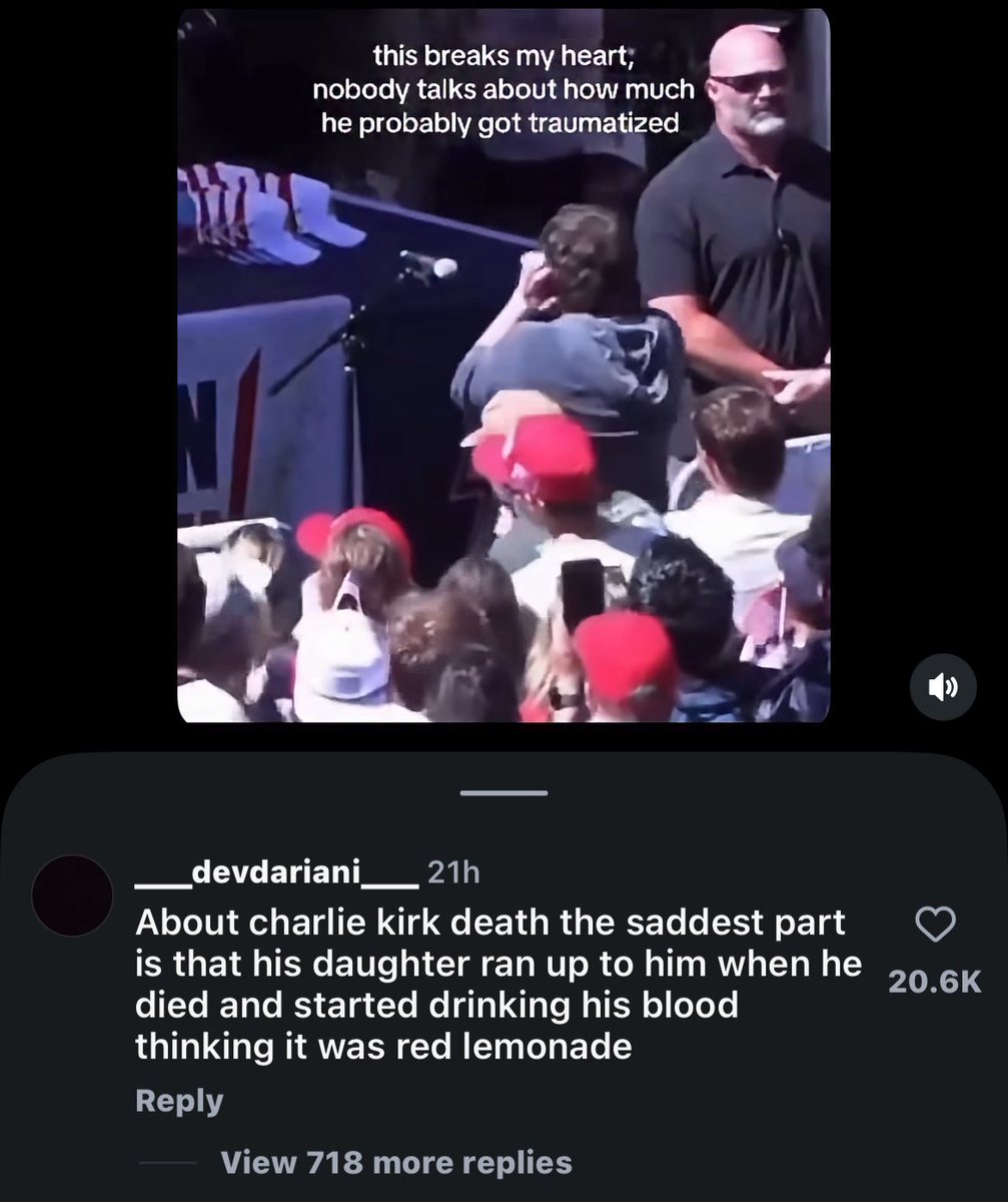 it’s like May of 2026 and people still making fanfics in their head about Charlie’s assassination😭