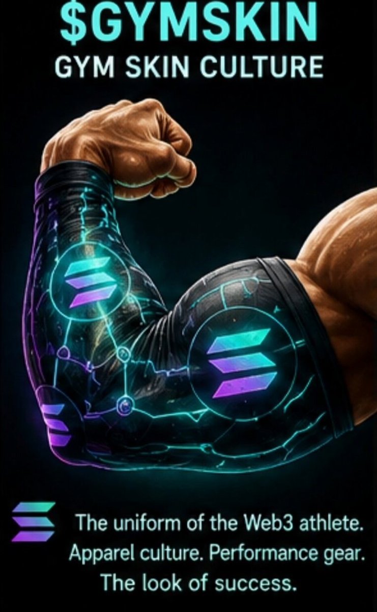 MuscleHustlz's tweet photo. The uniform of the Web3 athlete. Compression. Aesthetics. Discipline. Future merch, culture, and gym identity token. $GYMSKIN https://t.co/vJWfWGXvHn