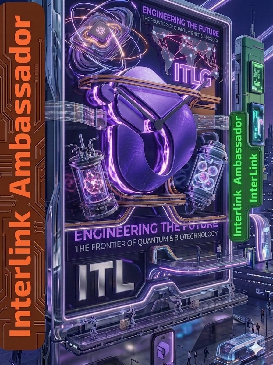AhmedAb91463391's tweet photo. Interlink Ambassador is proud to lead the charge into this new era. Join the revolution with ITLG and ITL.
โThe future isn't just comingโitโs being engineered right now. ๐๐งฌ๐ป
โ#QuantumTech #Biotech #Innovation #FutureEngineering #InterlinkAmbassador #ITLG#InterLink #ITLG #ITL https://t.co/iFGaTERon0