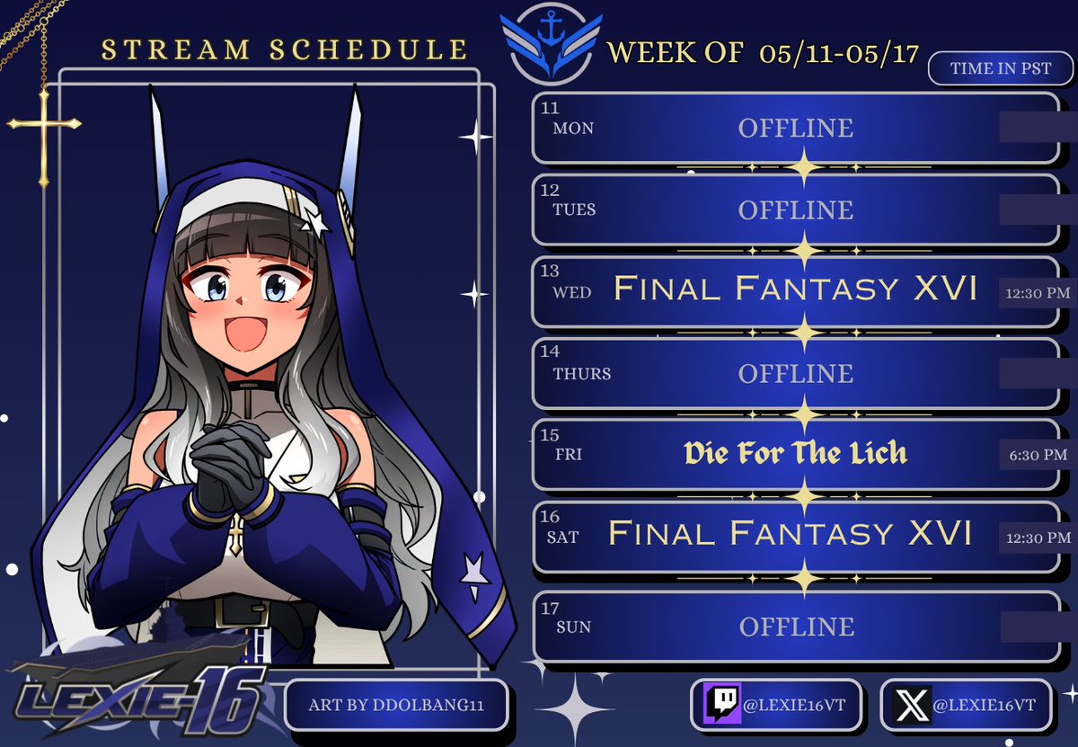 Lexie-16 💙👻 【VFleet】 tweet media