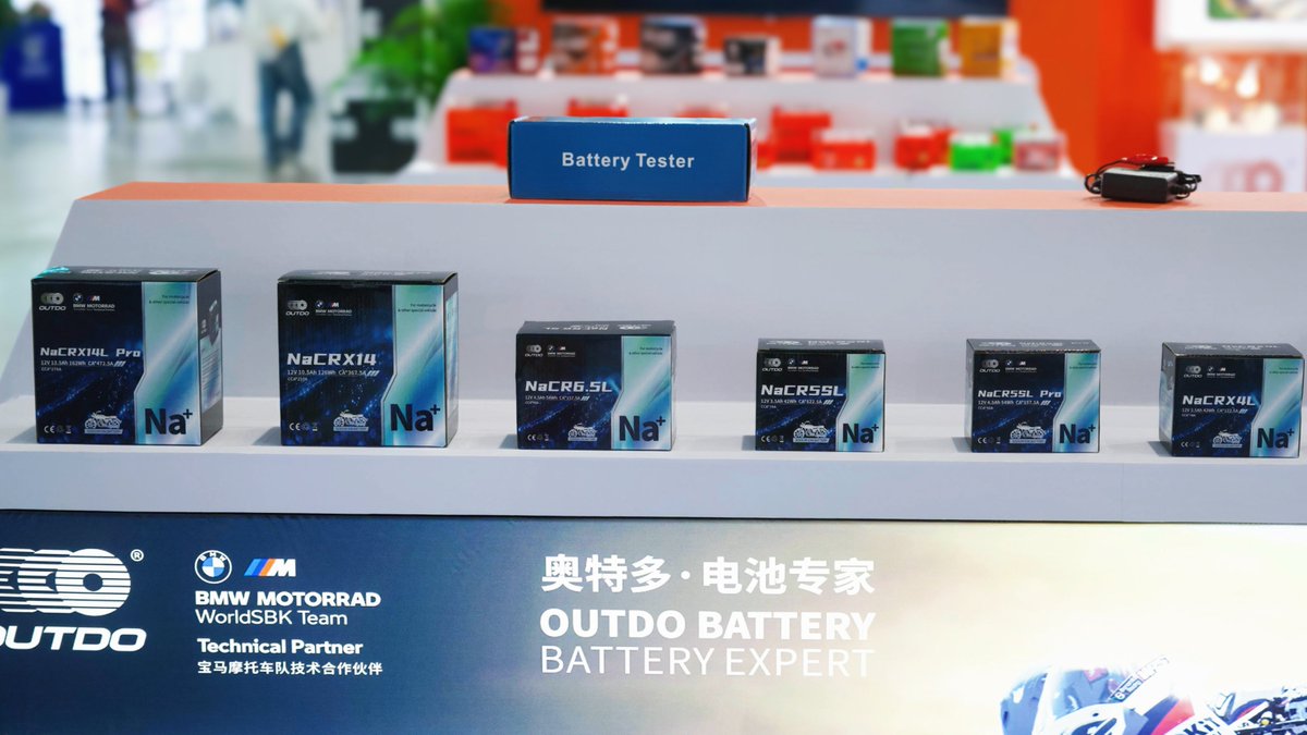 OUTDOBATTERY's tweet photo. 🚀 We’re LIVE at CMPF 2026, Fuzhou!

Visit OUTDO Corp at Booth 4T31 ⚡ Explore smart motorcycle batteries and cutting-edge power solutions.

#OUTDOCorp #CMPF #MotorcycleTech #Battery #Innovation #Fuzhou #Tradeshow https://t.co/YY54AIuVsK