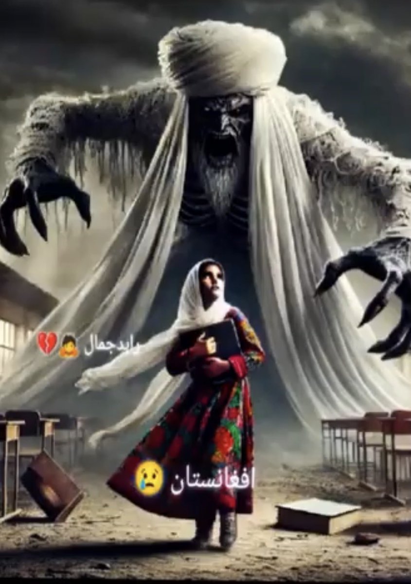 farzanegan_sch's tweet photo. Education is obligatory upon both man and woman  
For what reason have these doors been closed to her?  

This is not a ruler, but a tyrant  
Who has blocked the paths to schools for her?  

#افغانستان #افغان_نجونی  
#LetAfghanGirlsLearn 📚 https://t.co/WE408POMVU
