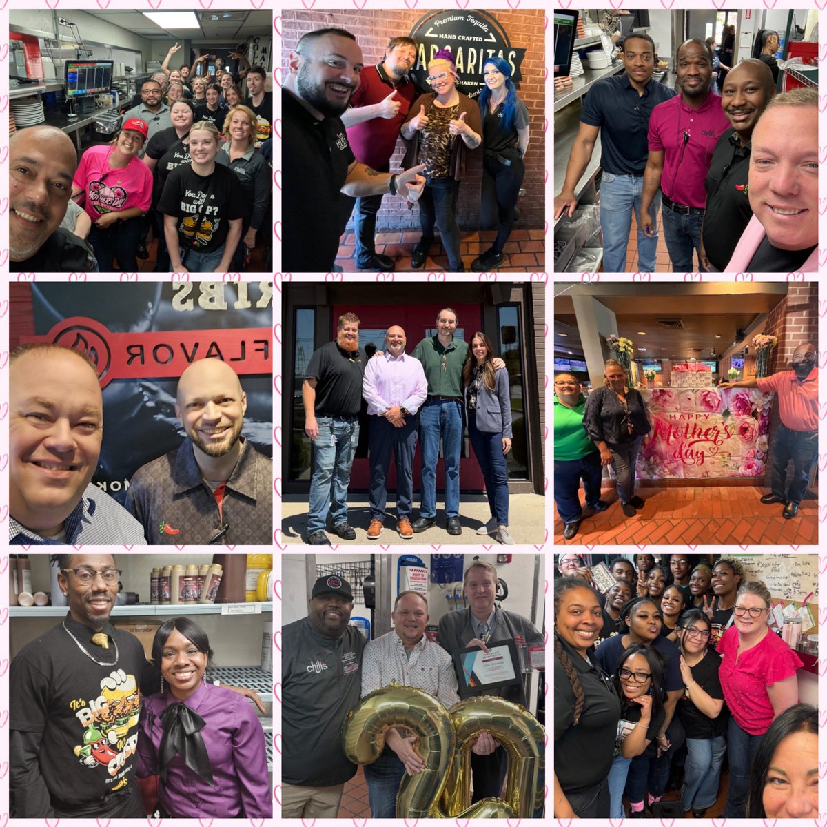 CaraLiebman's tweet photo. From all across the Central Plains, Chiliheads came together to celebrate all the amazing moms out there! Happy Mothers Day! #Chilislove 🌶️❤️💐 #MakingGAINSinCentralPlains https://t.co/B8AHrINS1H