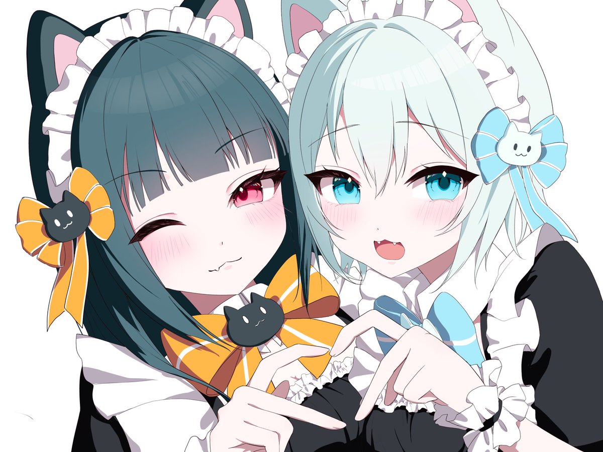 dor4kr10155's tweet photo. 「おかえりなさいませにゃー！！」
#maimai_art https://t.co/vl0u0uUtW1