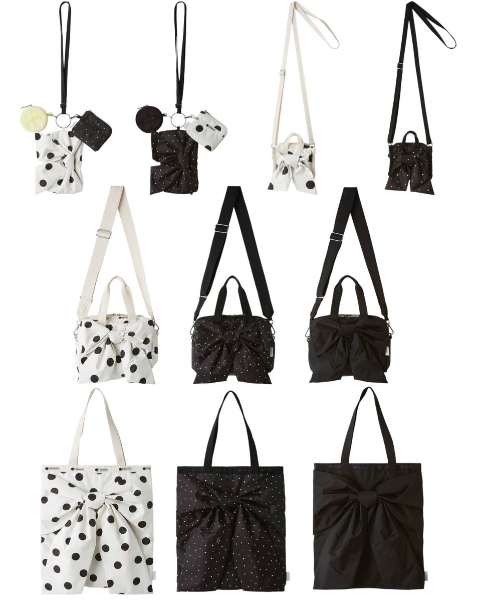 USAGIONLINE's tweet photo. SNIDEL × LeSportsac

キャッチーなドット柄や艶やかなパテント素材を使用した、シルバーを基調とした全8型をご紹介 .ᐟ.ᐟ✨

リボンが可愛いアイテムから、スタイリッシュに決まるアイテムまで、幅広いスタイルにマッチします😌🌼

🗓5/13 WED 10:00~ 販売開始ᝰ✍🏻.⋆
▶︎▶︎ https://t.co/OgWdFJsHSB