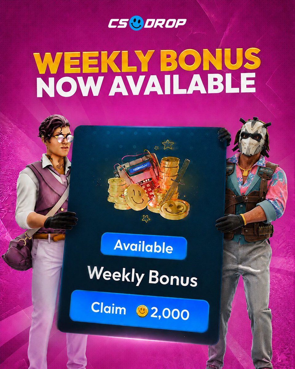 CSDROP tweet media