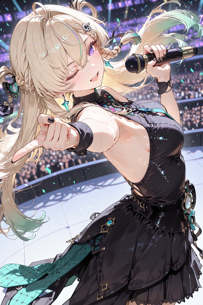 アイドルリンネー

鳴潮 / Wuthering Waves
リンネー / Lynae

Original SFW Illustration.
No suggestive intent, no nudity.
