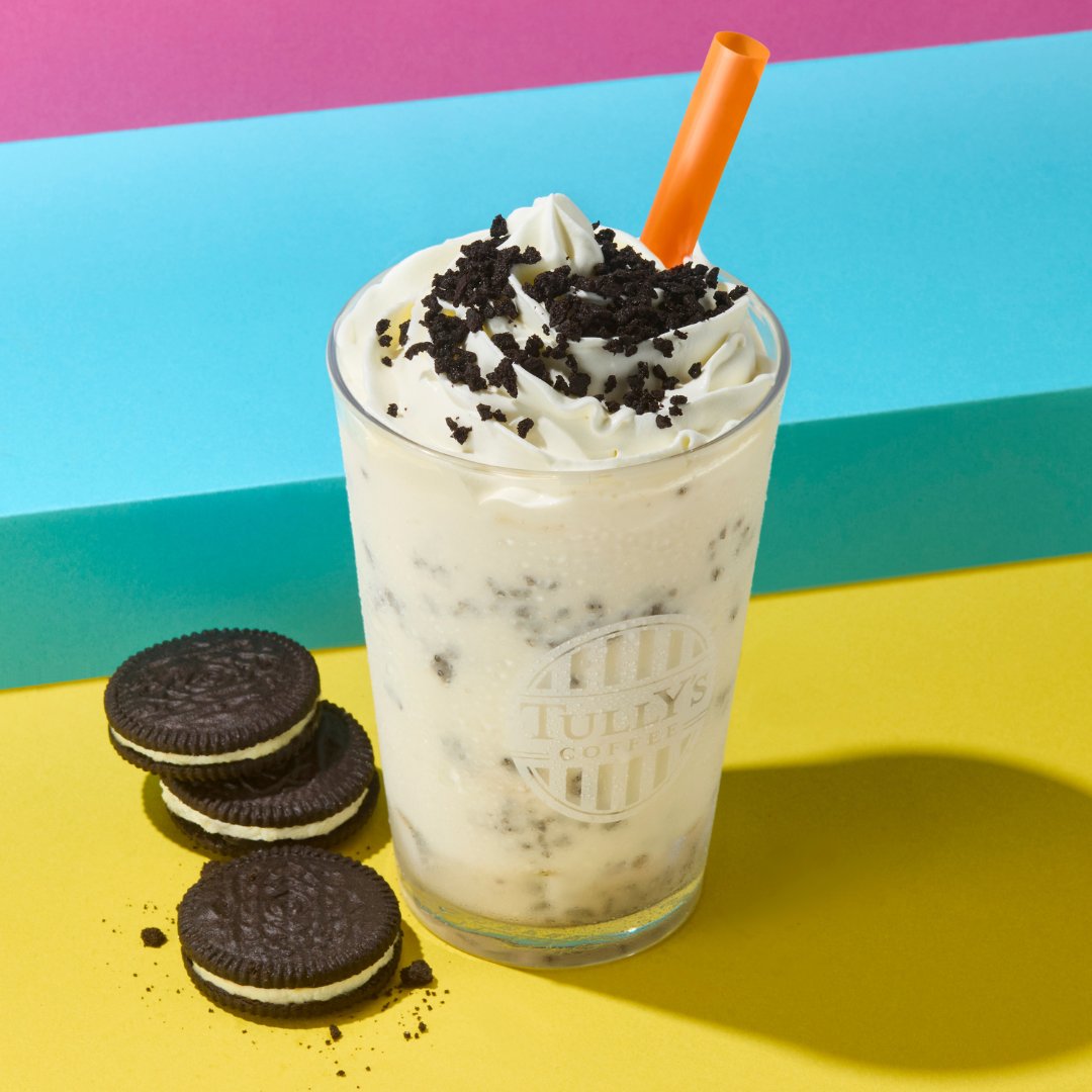 5.13（水）の発売まであと少し🍃🍪

ちょっとひと息つきたい午後や、気分転換に立ち寄って、ひんやりおいしいブレイクタイム🥤

#タリーズチョコミント派
#タリーズクッキークリーム派
#タリーズ