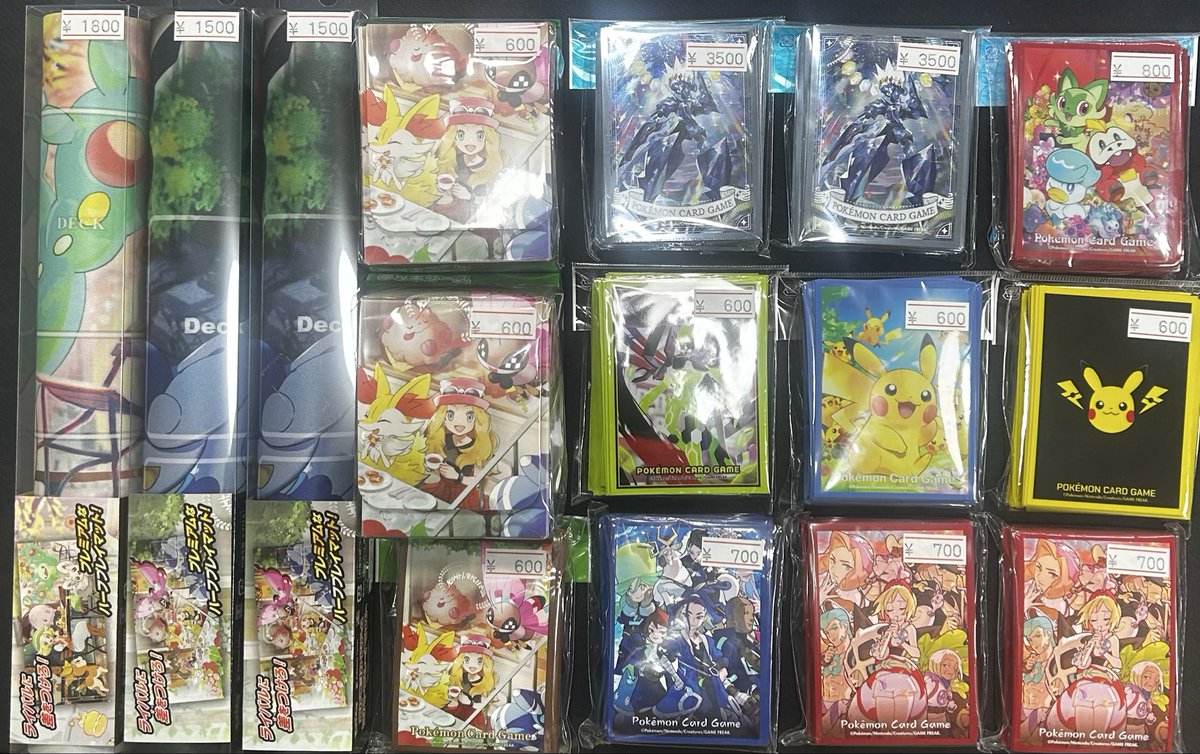 ポケモンカード デッキシールド プレイマット デッキケース セット ポケカ』2月21日発売の周辺グッズが可愛い！「マリィ」に「ダイゴ