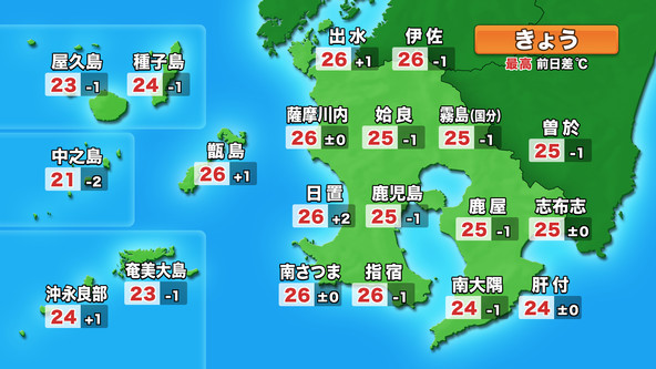 KTSウェザーセンター　鹿児島テレビ tweet media