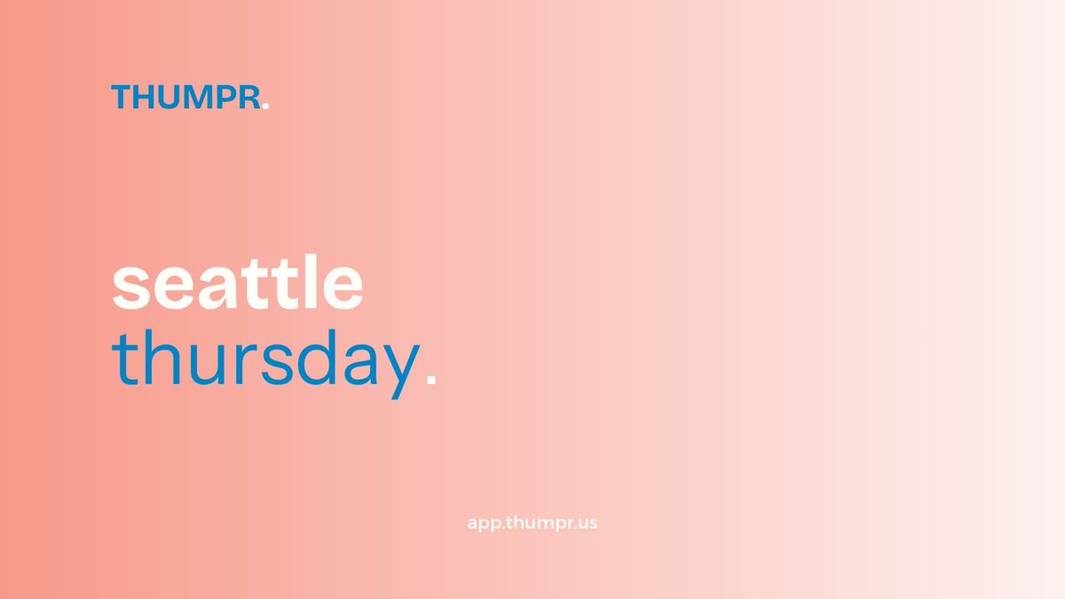 Thumpr_app's tweet photo. seattle.
starts.
thursday. https://t.co/CKWKASCIuF