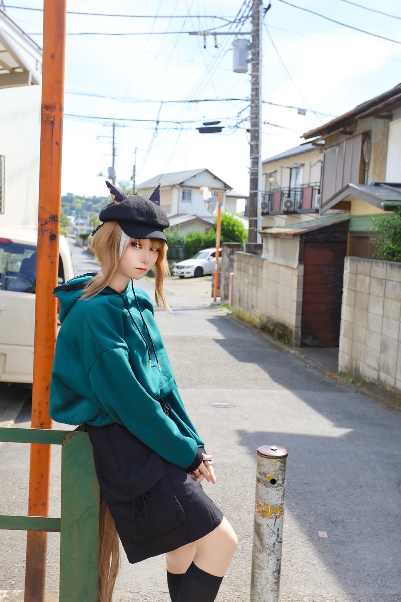 SUMI_cos__'s tweet photo. 【Cosplay / コスプレ】※撮影地許可済

ウマ娘
シュヴァルグラン(私服)

ウマさんぽ。

#ウマ娘になってしまいました https://t.co/NbMo3fqkVB