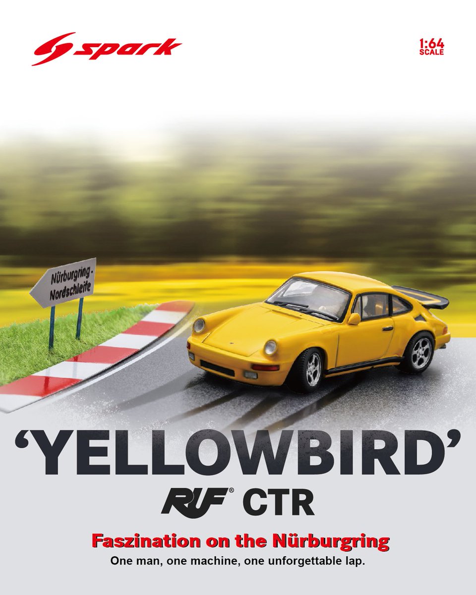 ミニカー | #Spark】店頭予約開始！ 9月発売予定 1/64 RUF CTR