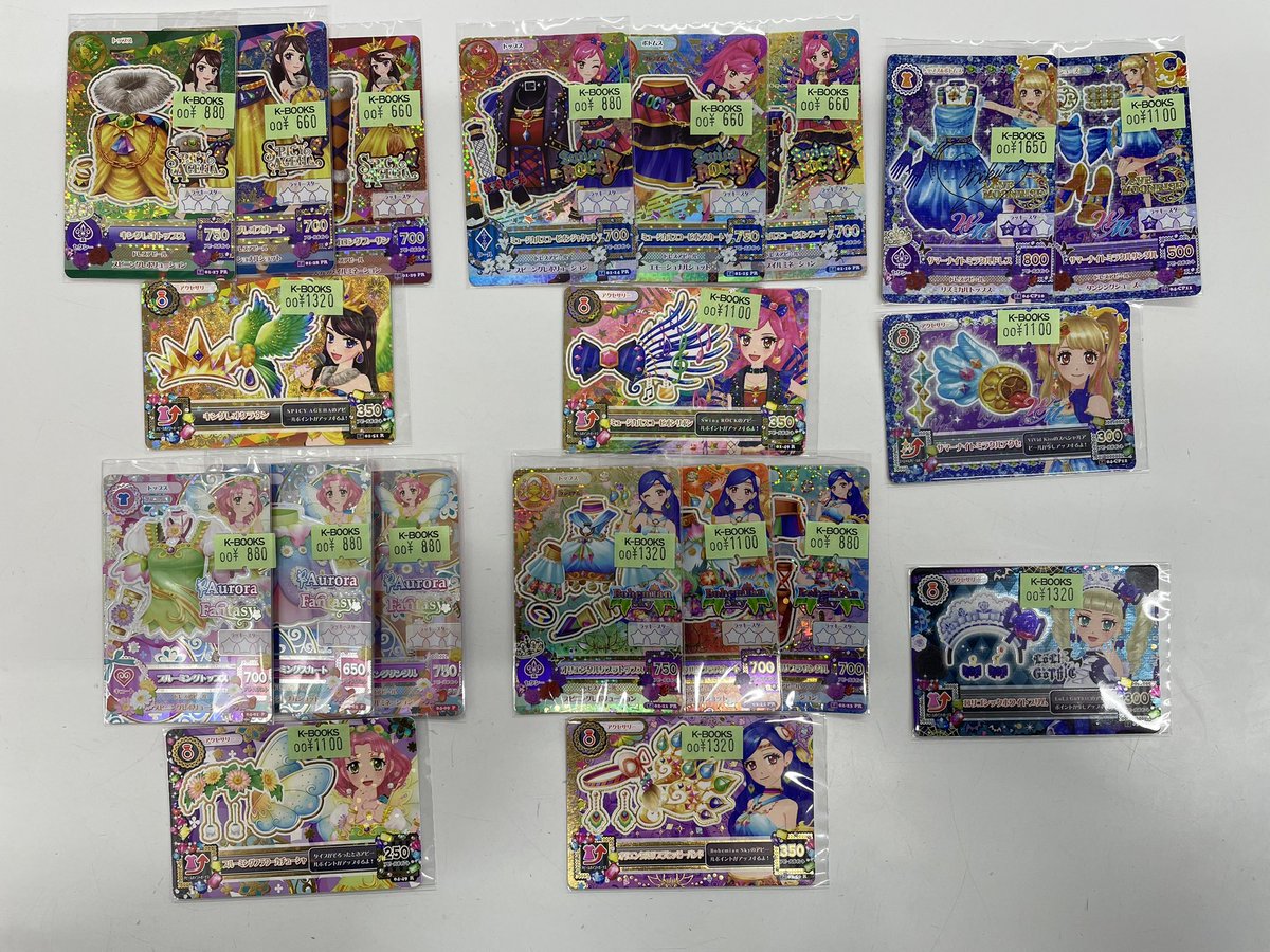 入荷情報】 アイカツ！ アイカツカード まとめて入荷しました！✨ お
