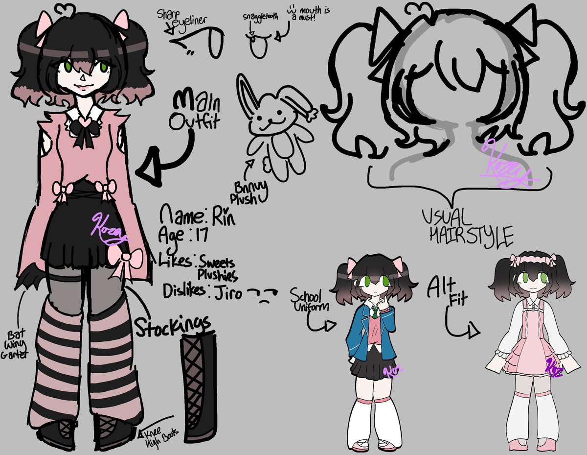 kor || jiro's catgirl ❤️ tweet media