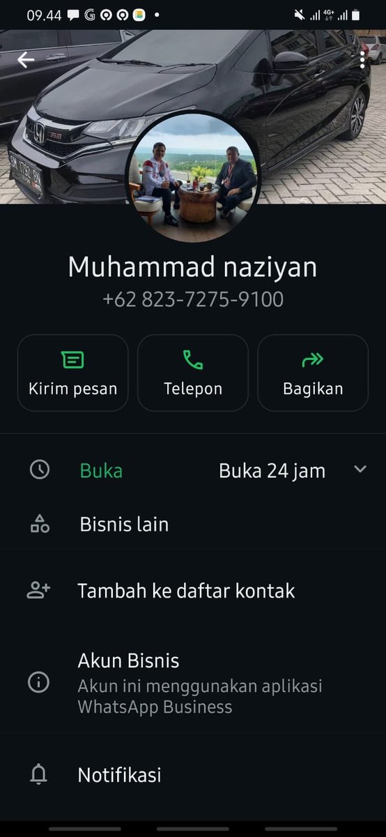 gyutenaa's tweet photo. Tolong bantu viralkan ya temen-temen, ini penipu rental mobil area jogja. Hati-hati ya gais. Buat kakaknya tolong balikin uang kakak saya 2 juta ya. Itu uang ongkos buat balik kampung😭😭😭

Nomornya ini gais +62 823-7275-9100 (082372759100)

#viral #penipu #jogja #rental #mobil https://t.co/tCCZVwfsDp