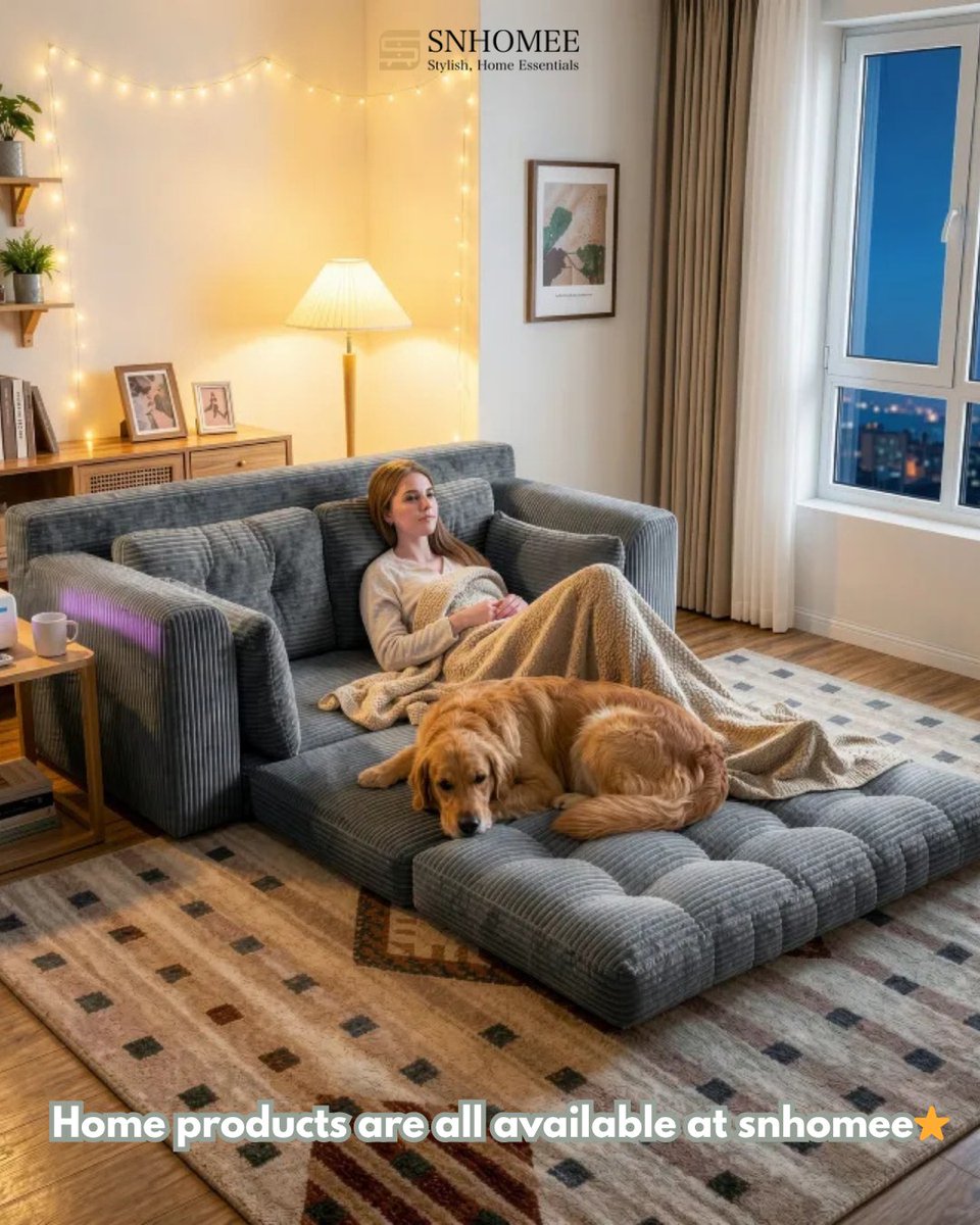 snhomee's tweet photo. A great sofa is the heart of a room’s sanctuary; it’s where the day’s stress dissolves into the cushions.
🛒
https://t.co/EVi7iMwUzp
.
.
#flashsale #memberday #sleep  #interiordesign #ModernFurniture #HomeDecorGoals #furniture #furnituretrends #snhomee #sofa #luxuryhome https://t.co/IcJu1ppKB5
