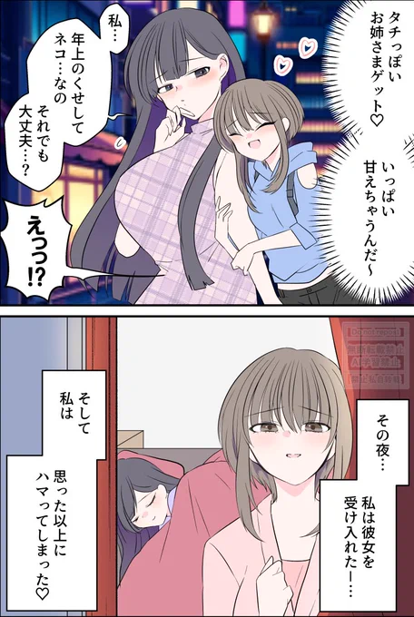 ネコ同士が付き合った結果♡
1/2 