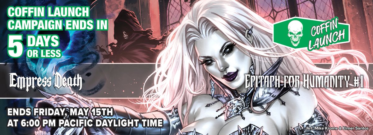 MikeMacLean7's tweet photo. Check out the campaign at https://t.co/bwNCkB3baH
#comicbooks #LadyDeath #darkfantasy https://t.co/1Q3b1ocXud
