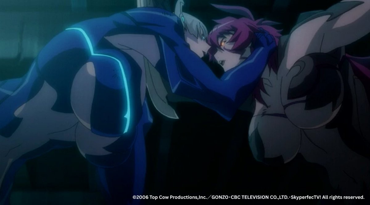 animewitchblade's tweet photo. ✨名言タイム✨

「ふん、今のはよかったわ・・・。ちょっぴり気に入ったわ、アナタ・・・」
「ありがとう（イヤミで）」

（第６話）

#ウィッチブレイド #名言 https://t.co/xfx9wDdQKZ