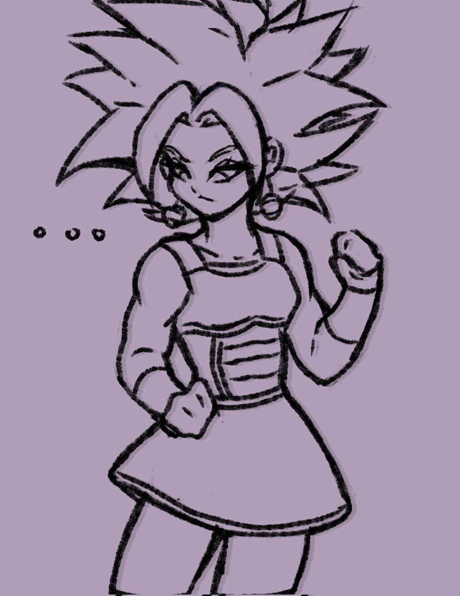 No soy muy fan del skin de Gine en Kefla pero necesitaba una excusa para dibujarla a ella ;)

Mañana le doy color ❗