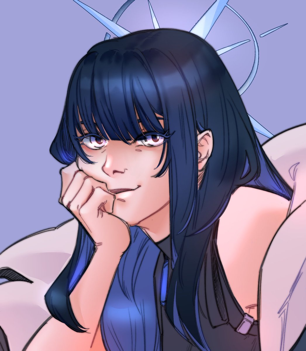 lunarstrider's tweet photo. A wild Blue Archive waifu appears!

Get happy, Saori 😭 https://t.co/P9sBon9y0W