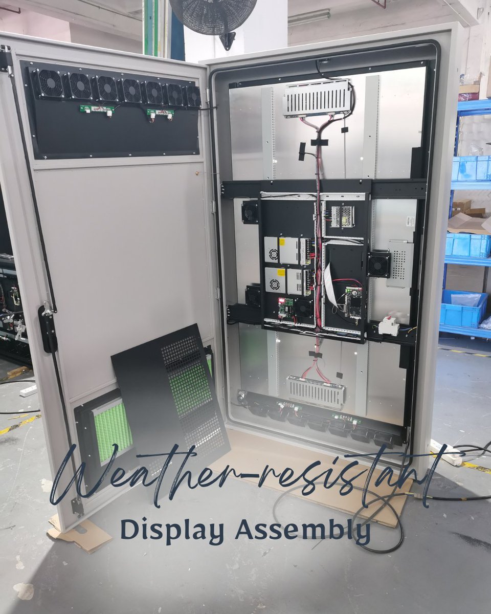 suntunesignage's tweet photo. Advanced thermal airflow architecture allows outdoor LCD signage to maintain stable internal temperatures during 24/7 operation in high-heat environments.
#ThermalAirflow #OutdoorCoolingSystem #DisplayEngineering #IndustrialLCD #DigitalSignageCooling https://t.co/zL58wRzags