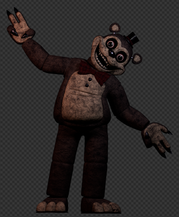 AlexitoDevReal's tweet photo. Freddybear recreation #gsaf #fnaf #blender https://t.co/uT5PVIoe3U