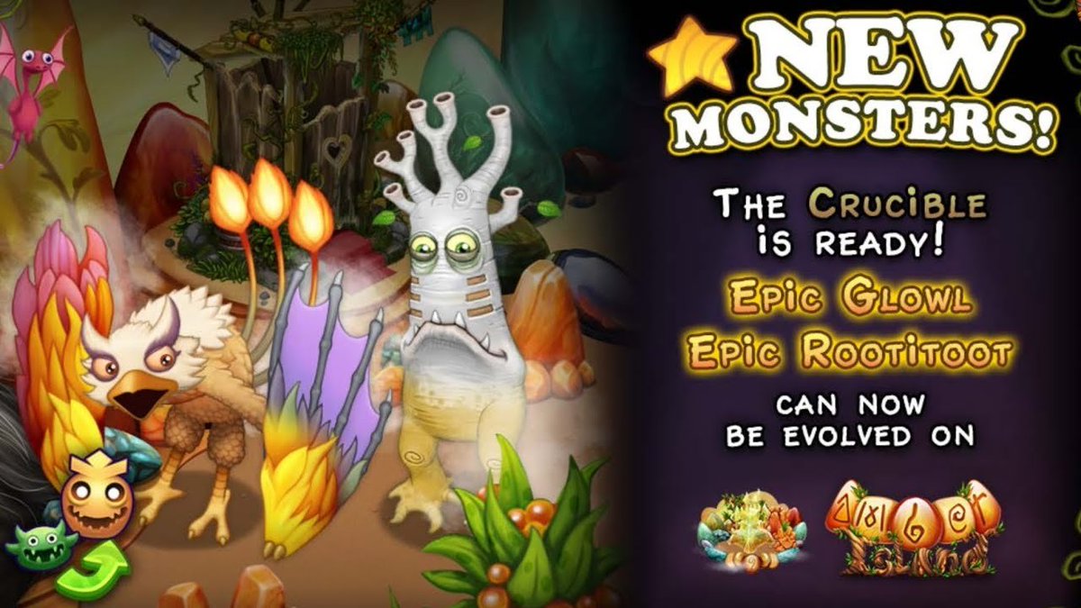 DexertoMSM's tweet photo. 3 Years ago today, Epic Glowl and Epic Rootitoot were added to Amber Island https://t.co/boP5j46jBT