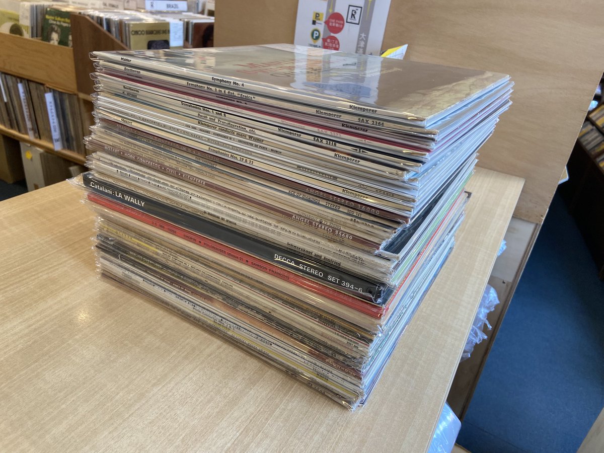 新入荷】 クラシックのレコード追加しました！ 輸入盤がまとまって入荷