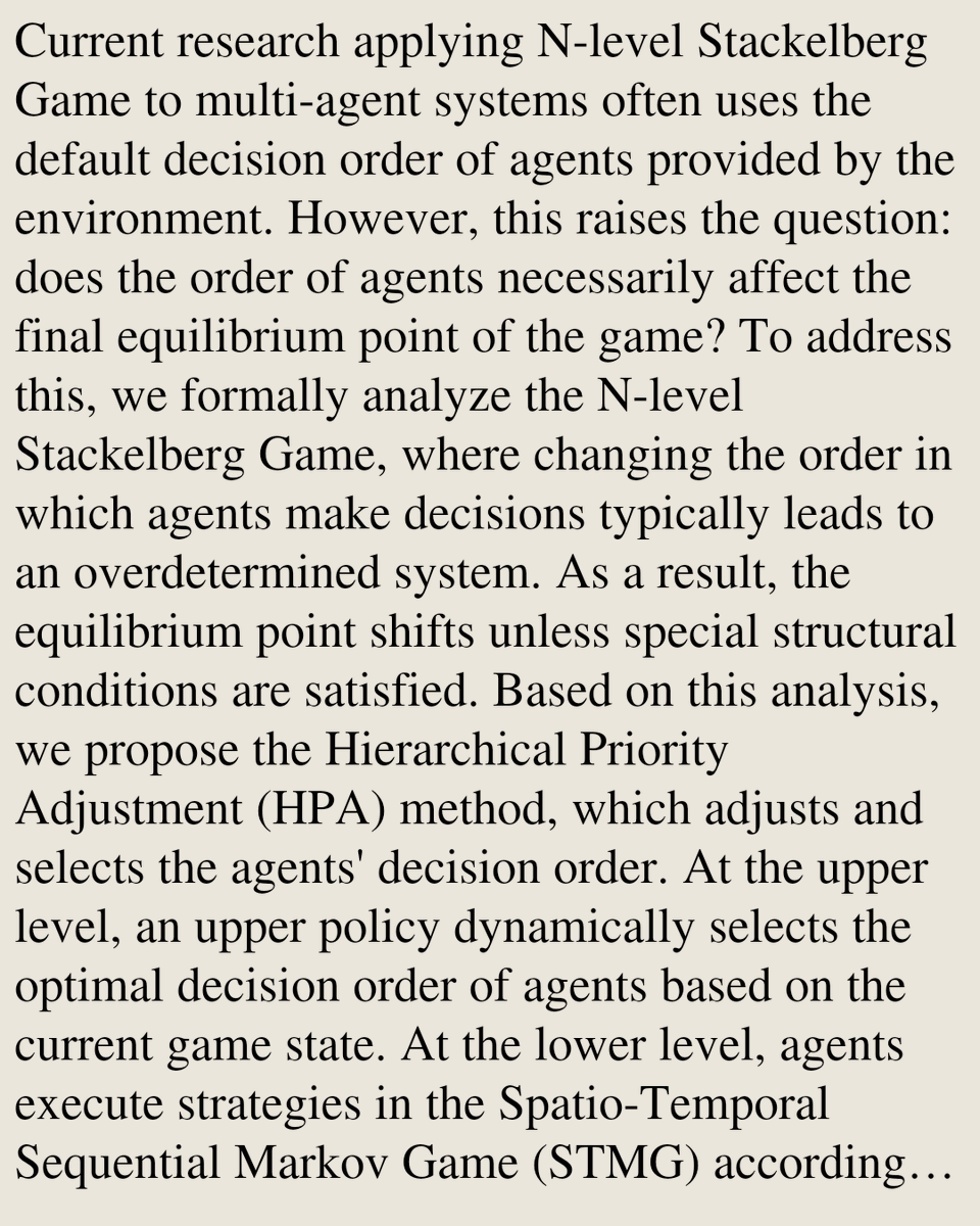 Multiagent Systems Papers tweet media