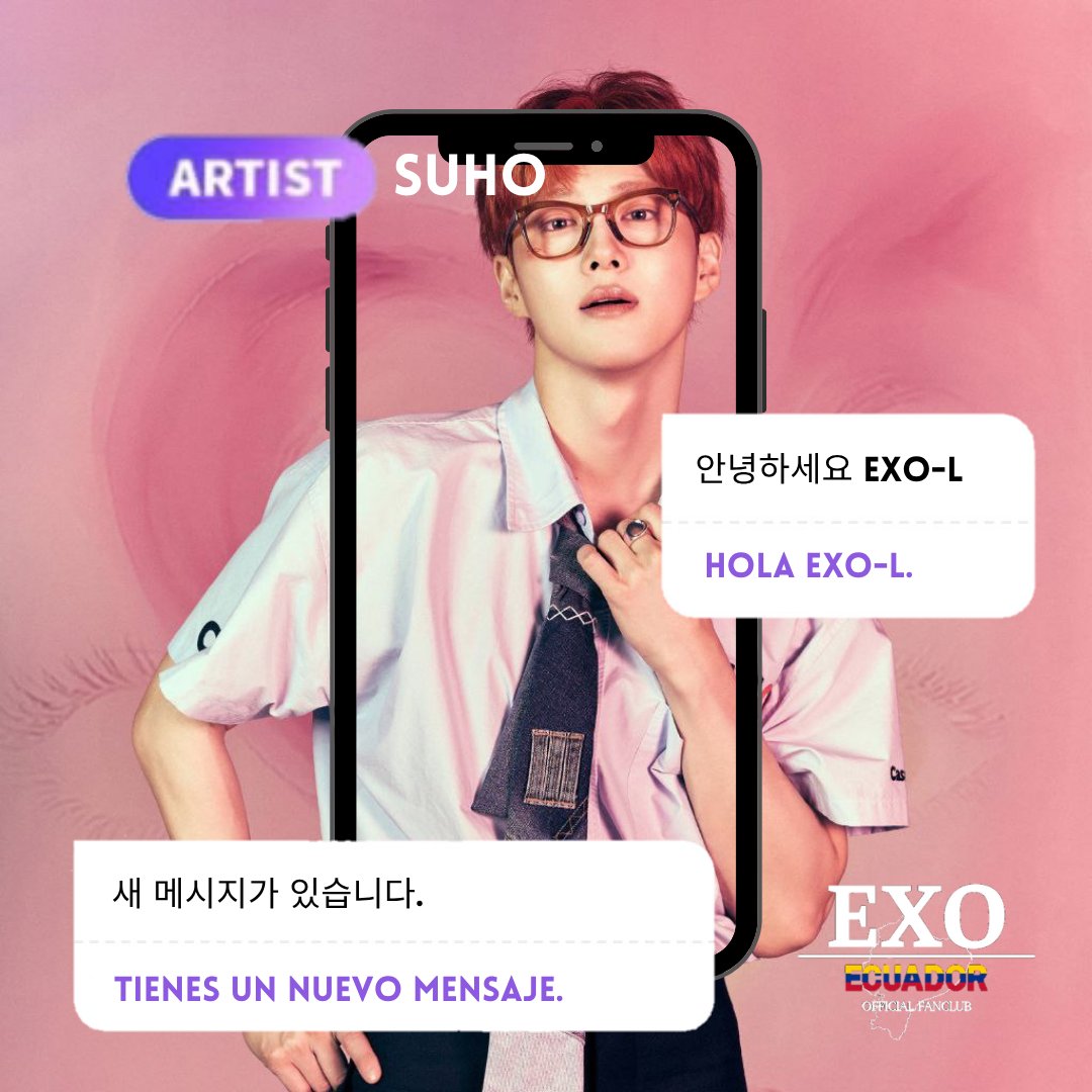 Suho Ecuador tweet media