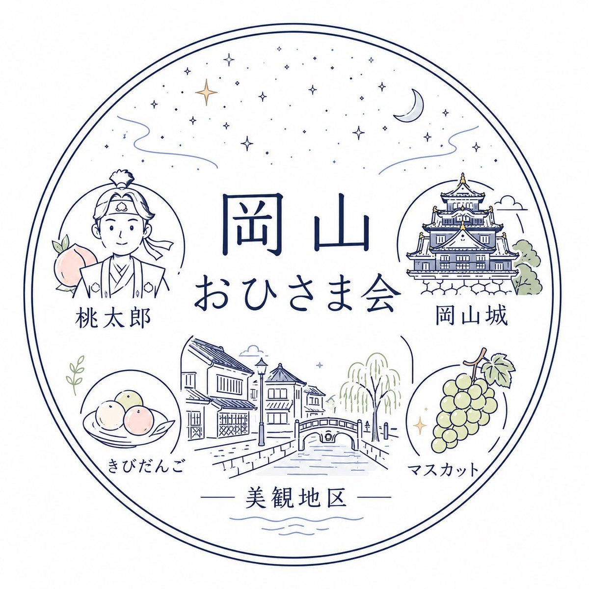 岡山のおひさま🍑come on！自分も参加させて頂いてます #岡山おひさま会