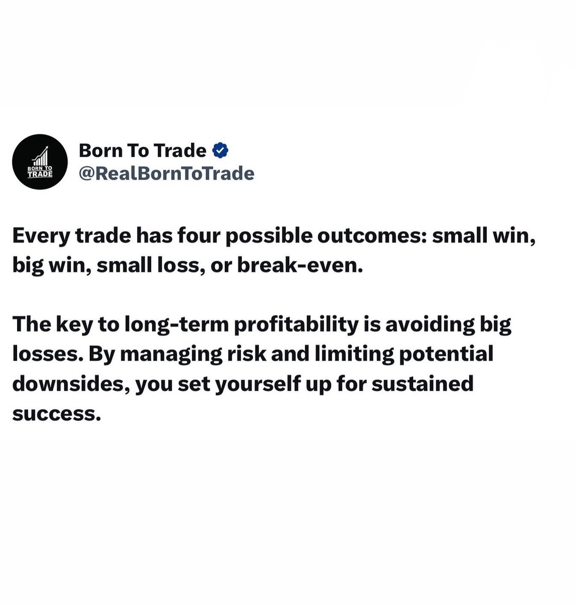 Born To Trade tweet media