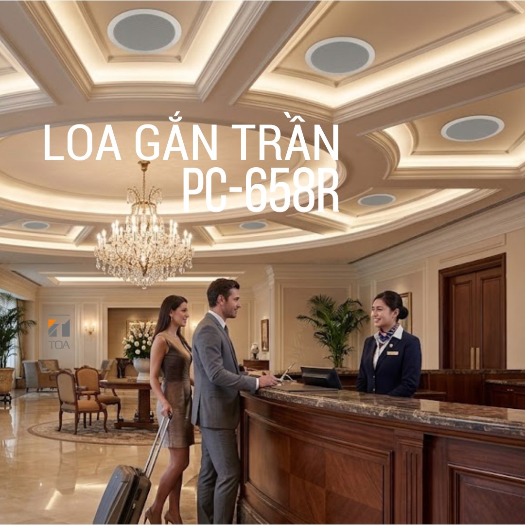 thienthanhco's tweet photo. Loa TOA PC-658R là loại loa âm trần có tai gắn, có thể gắn trực tiếp lên bề mặt trần nhà bằng lò xo kẹp, công suất phát tối đa 6W, trở kháng 70-100V. Loa có giá thành rẻ &amp; có thiết kế hài hòa nên được sử dụng nhiều trong các hệ thống âm thanh thông báo https://t.co/8xSvhYTJ3J