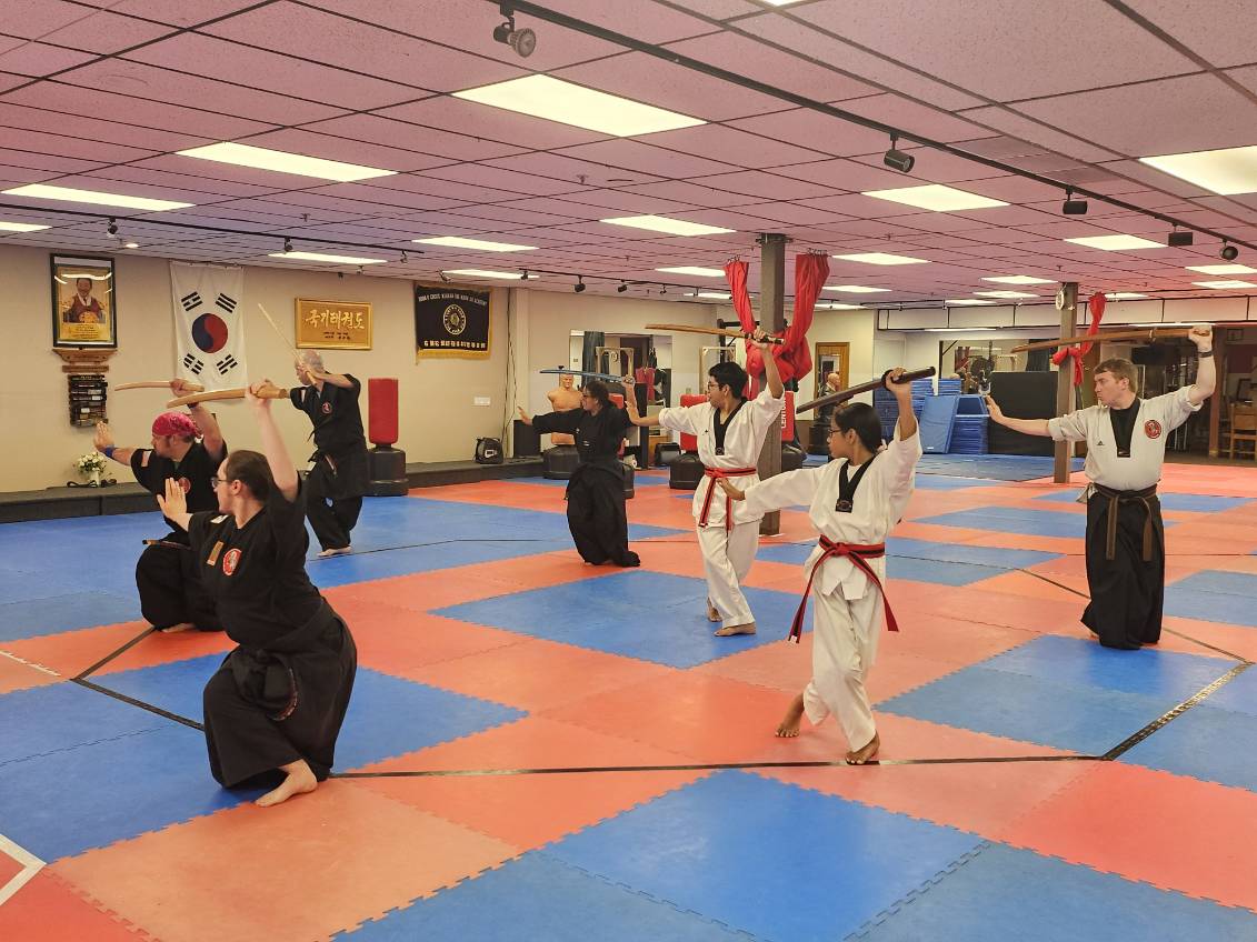 OMACworldHQ's tweet photo. OMAC has many different martial arts including Gumdo sword. 

Come learn how to use a sword as an extension of your body.

Give your life an edge at OMAC.

Anyone 12 and up can come and join us. https://t.co/ou3cx1KOHG