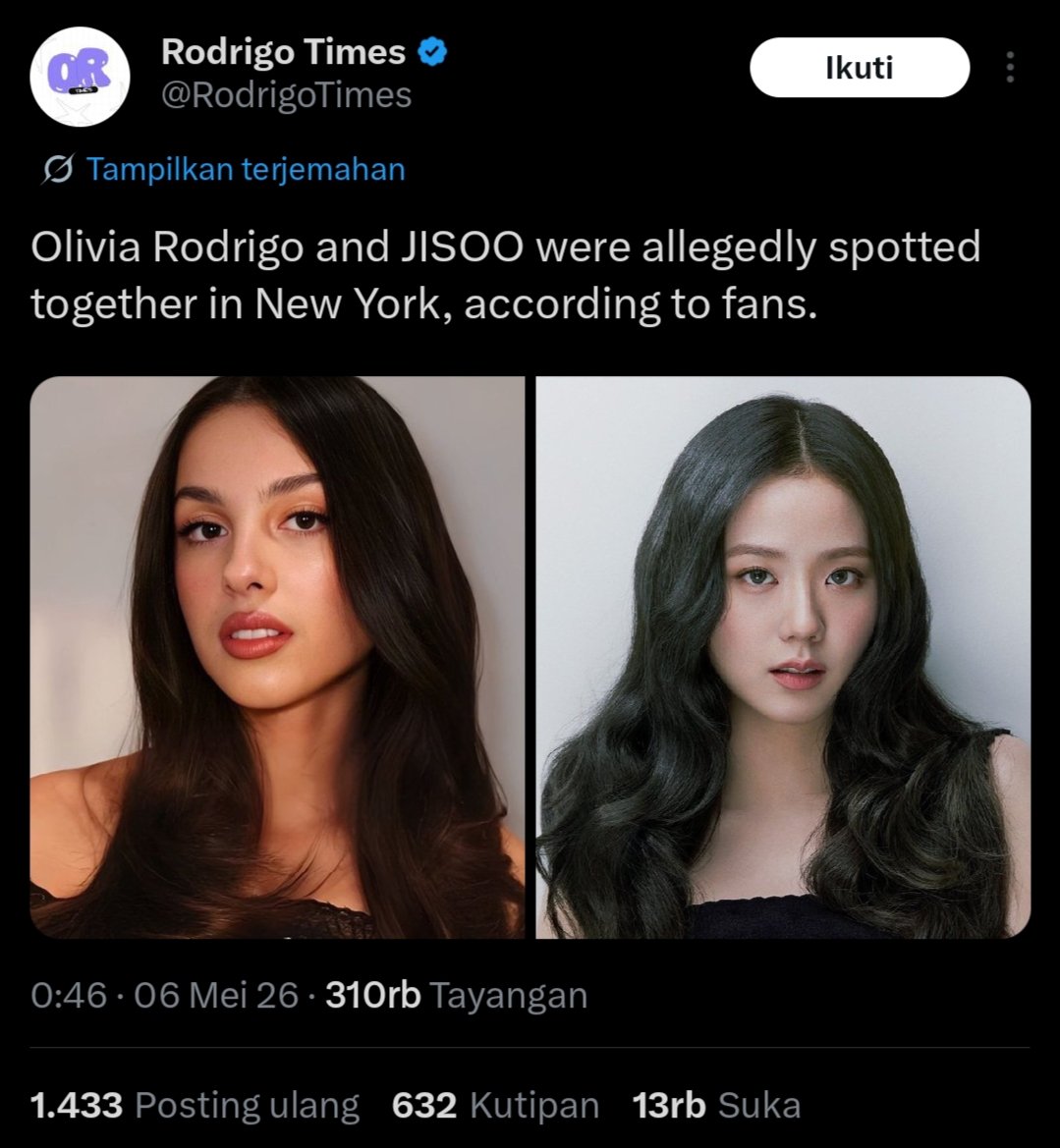 baddiesoo103's tweet photo. Kenapa stan si R ini kepanasan mulu sih padahal rumor Olivia sama Jisoo datangnya dari fans Oliv nih kita ga pernah bikin rumor😂 https://t.co/HMadmH4QCF