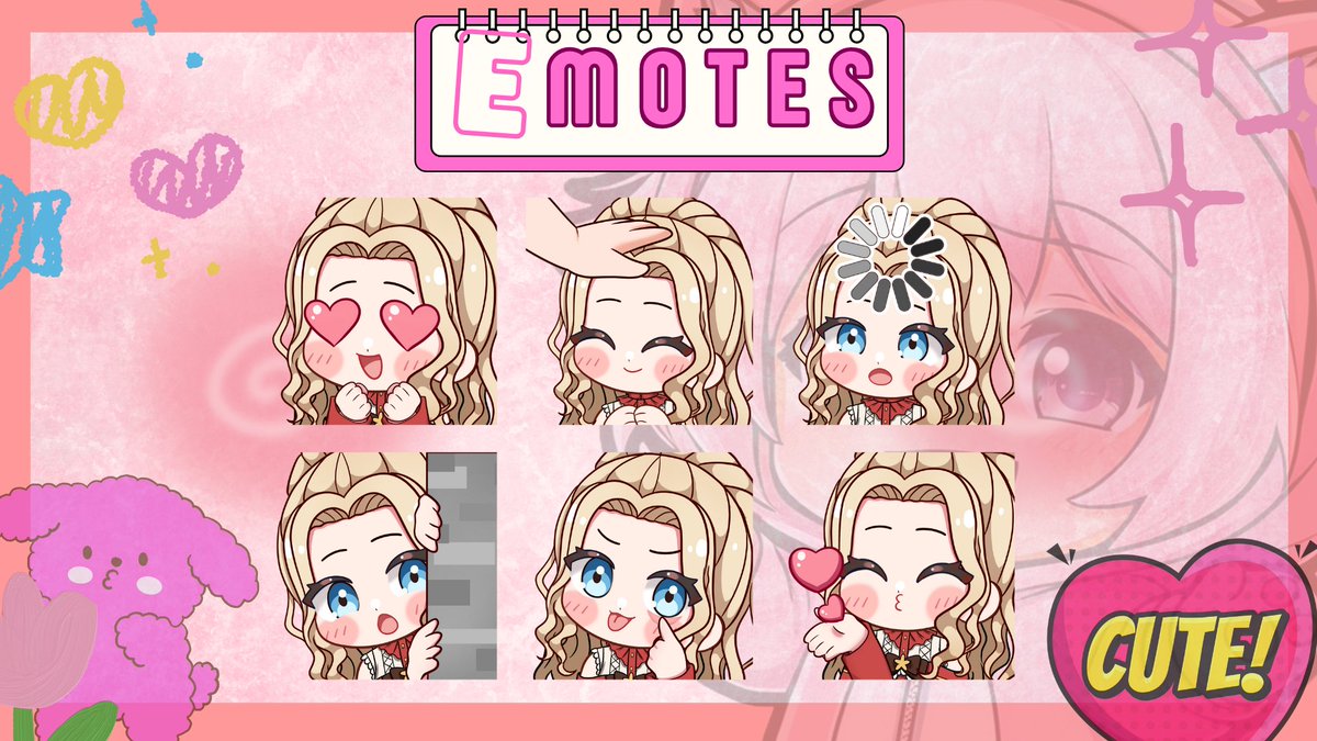 BerryKitsu_'s tweet photo. 🌸OPEN COMMISSIONS — EMOTES🌸

Hewoooo🥰 I’m currently accepting commissions for emotes
Perfect for Twitch, Discord, and more.

* 1 Emote: $10
* 3 Emotes: $25
* Emote Bundle Package: $200

 **What you get:**
✔ High-quality PNG
✔ Ready-to-use sizes (1000px / 112px / 56px / 28px) https://t.co/PaEwVEMxh8