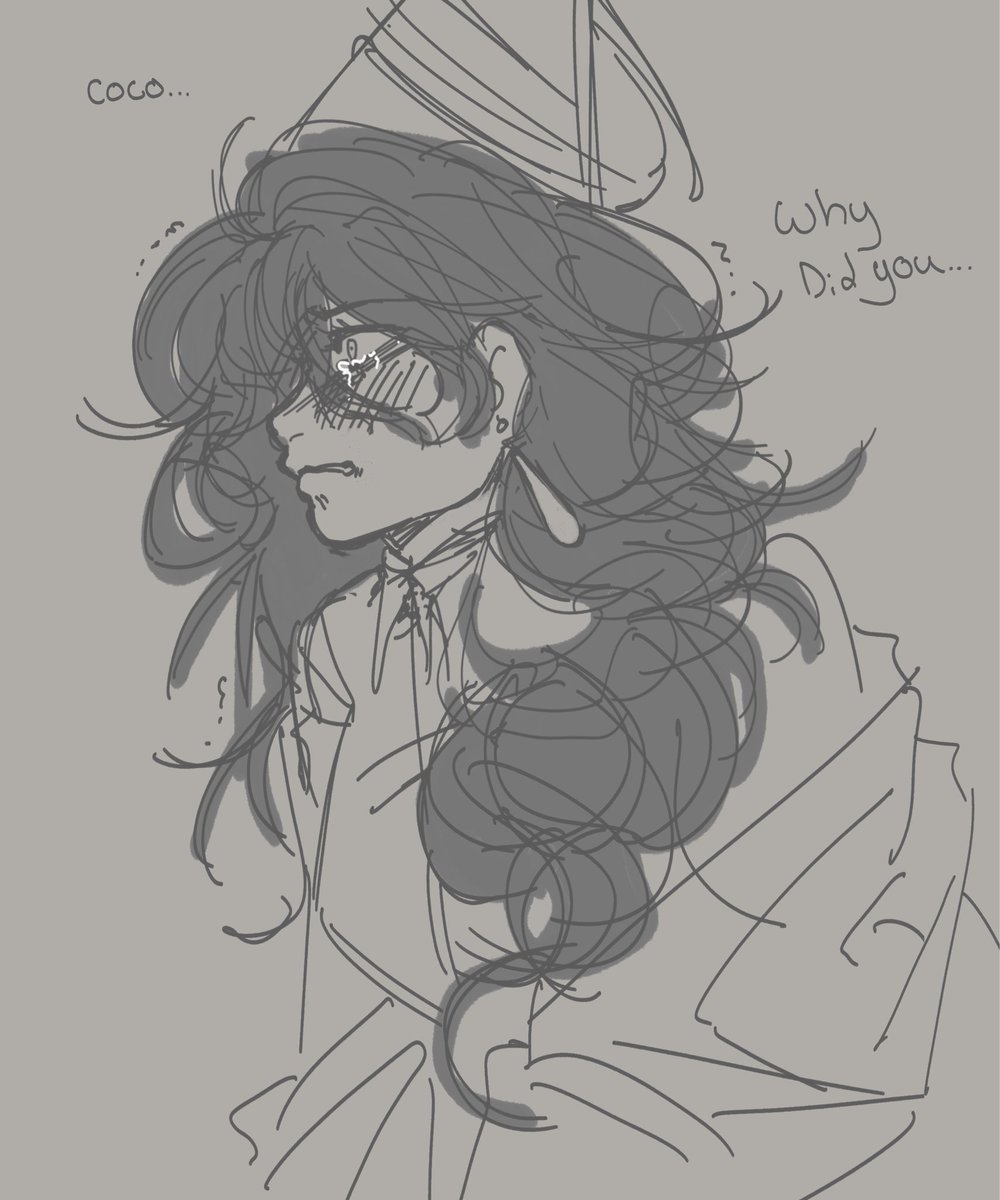 hww8yfnkwm's tweet photo. Brimhat x Librarian #arkco angst + Richeh in tree shape. Lazy doodles https://t.co/50UUoMVnAt