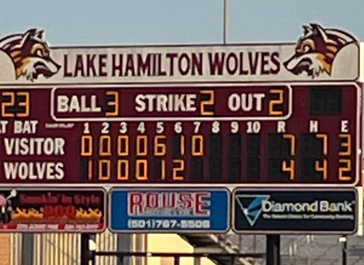 HaydonBradshaw's tweet photo. Big win over Lake Hamilton Friday night. Now off to the State Tournament Thursday.  @WhiteHallBsbl @CoachBohler8 @CoachBridges20 @ARProspects2028 @arprospectcoach @Drew_Menard27 https://t.co/c1CFHr0C5y