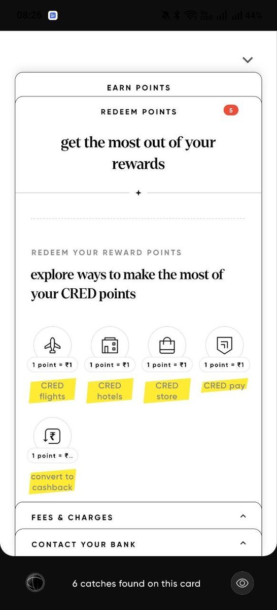 ribhatia's tweet photo. @CRED_support @TechnoFino @iSiddharthRaman @SumantaTF Now, another issue - Paid using the Cred IndusInd rewards, the reward ratio is 1 point - 50 Paise, instead of 1 point = 1 Rupee. 
Extremely bad - wrong promises again, by Cred!!

@CRED_support 
@TechnoFino
@iSiddharthRaman
@SumantaTF https://t.co/3IxdSX2GsE