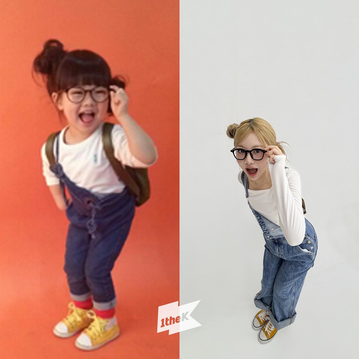 rahaeun's tweet photo. Then vs Now, nothing much difference to spot because I still am your little &amp; bubbly 𝖽𝖺𝗇𝖼𝗂𝗇𝗴 𝗺𝖺𝖼𝘩𝗂𝗇𝗲! Ꮺ୧ ˚ 🧤 Only got blonde and a few inch taller by the help of vitamins, forever everyons's loveliest 베이비! ♬ https://t.co/jeFZANA7ef