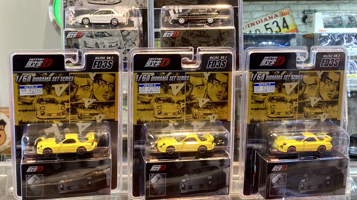 まるたけ車高短塾様 リクエスト 3点 まとめ商品 🔹新商品紹介 1/64スケール HOBBY JAPAN 頭文字Dシリーズ✨ ☆マツダ