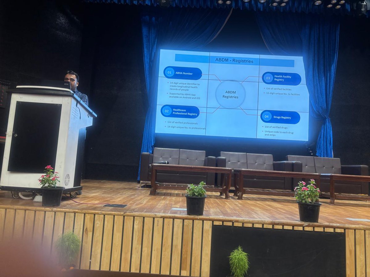 DirectorLHMC's tweet photo. A team of NHA and ABDM carried out HPR (Health Professional Drive) on 6 May 2026 in the Mini Auditorium, LHMC from 3 -4 pm. This drive is necessary for AYUSHMAN BHARAT DIGITAL MISSION and ABPMJAY claim submission and reimbursement. https://t.co/Ivq5WewACB