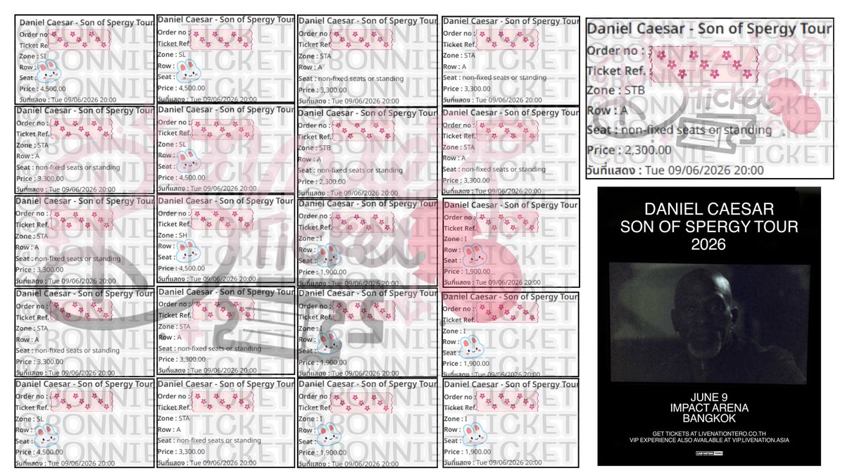 🎟️🍭𝘽𝙊𝙉𝙉𝙄𝙀_𝙏𝙄𝘾𝙆𝙀𝙏💐🍒 รับกดบัตรคอน tweet media