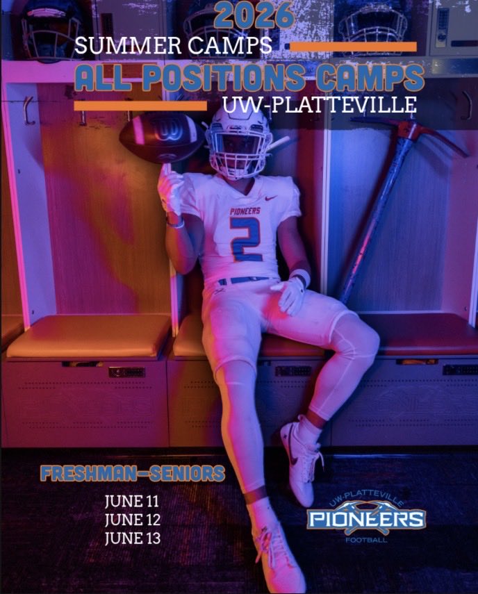 d1_lovx's tweet photo. Thank you @CoachPosateri @UWPlattFootball for the camp invite !! Check out my film linked on my page❗️ https://t.co/JVEB608ZRm