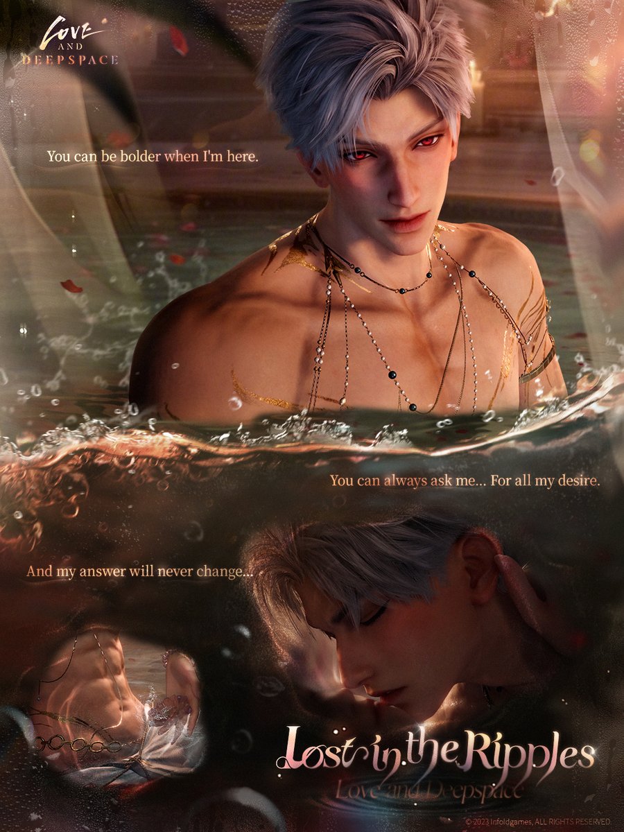 Hot springs aren't just for relaxing—they reveal your deepest desires.

Immersed in the flowing water, every move he makes pulls at your senses.
Ripples rise, his warmth slowly ignites… just for you.

💦Your hot spring trip with him is nearing its end—what moments still linger