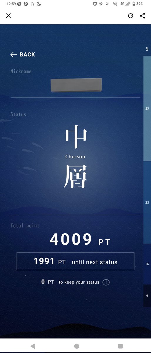 last_0414's tweet photo. NFメンバー
とりあえず動画見まくって中層まで行けたけどこっからあとどう2000ポイントも稼げばええんや…？？ https://t.co/FJGWq13uec