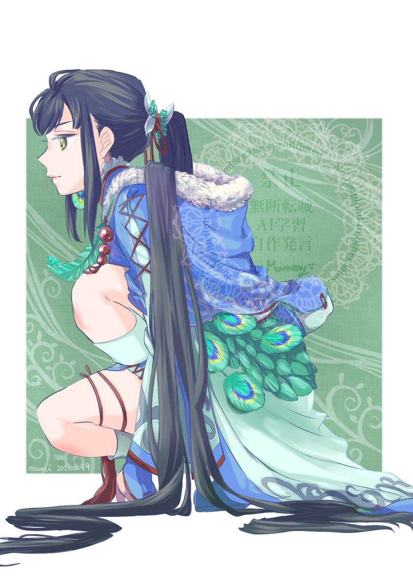 ファルムちゃん。
いつもは描いて塗って終わりなんだけど、これはどっちかというと熟成させて色調整めっちゃした記憶…
描きたいものがはっきりしてる絵は、それが過去の自分の絵であっても嫉妬の対象だなぁ😂

#幻影アート