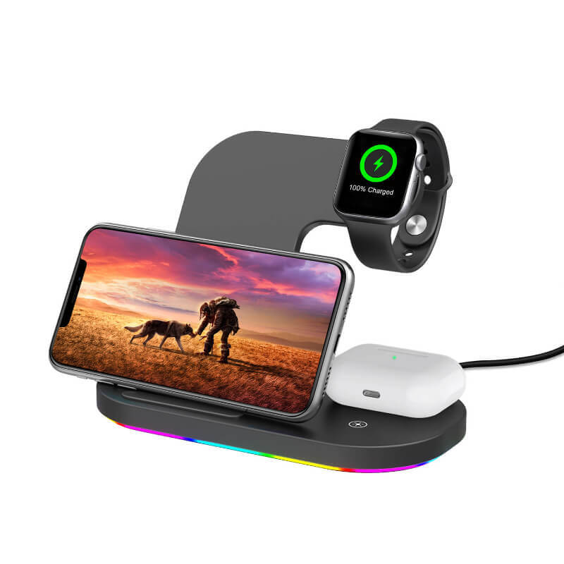 EOrangame's tweet photo. Introducing a 3-in-1 Wireless Charging Station that perfectly complements your style!
With just this single 15W magnetic wireless charging stand, you can simultaneously charge your iPhone, Samsung device, and AirPods. It’s a must-have accessory! #WirelessCharger https://t.co/a2965JnHXC
